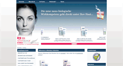 Desktop Screenshot of medskina-shop.ch